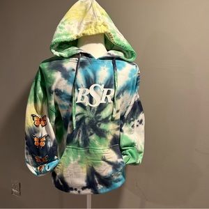 NWT Zumiez Samii Ryan BSR Growth Comes From Within Butterfly Hoodie Small